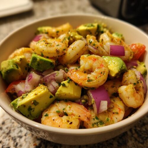 Shrimp and Avocado Salad