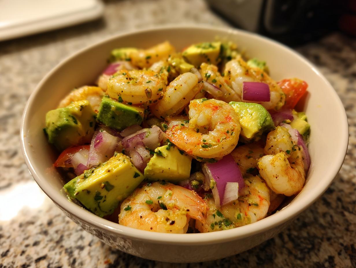 Shrimp and Avocado Salad
