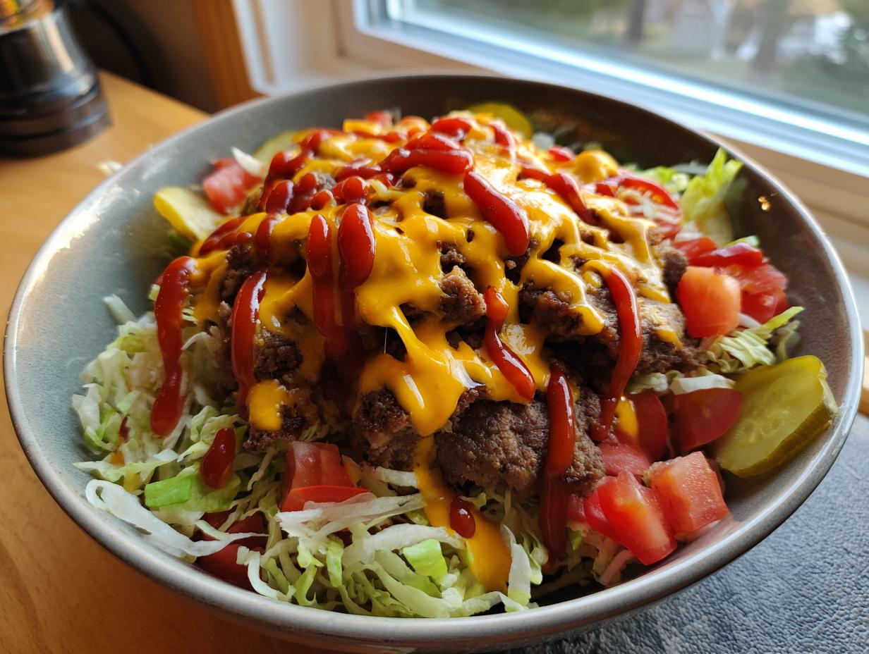 Smash Burger Bowl Recipe