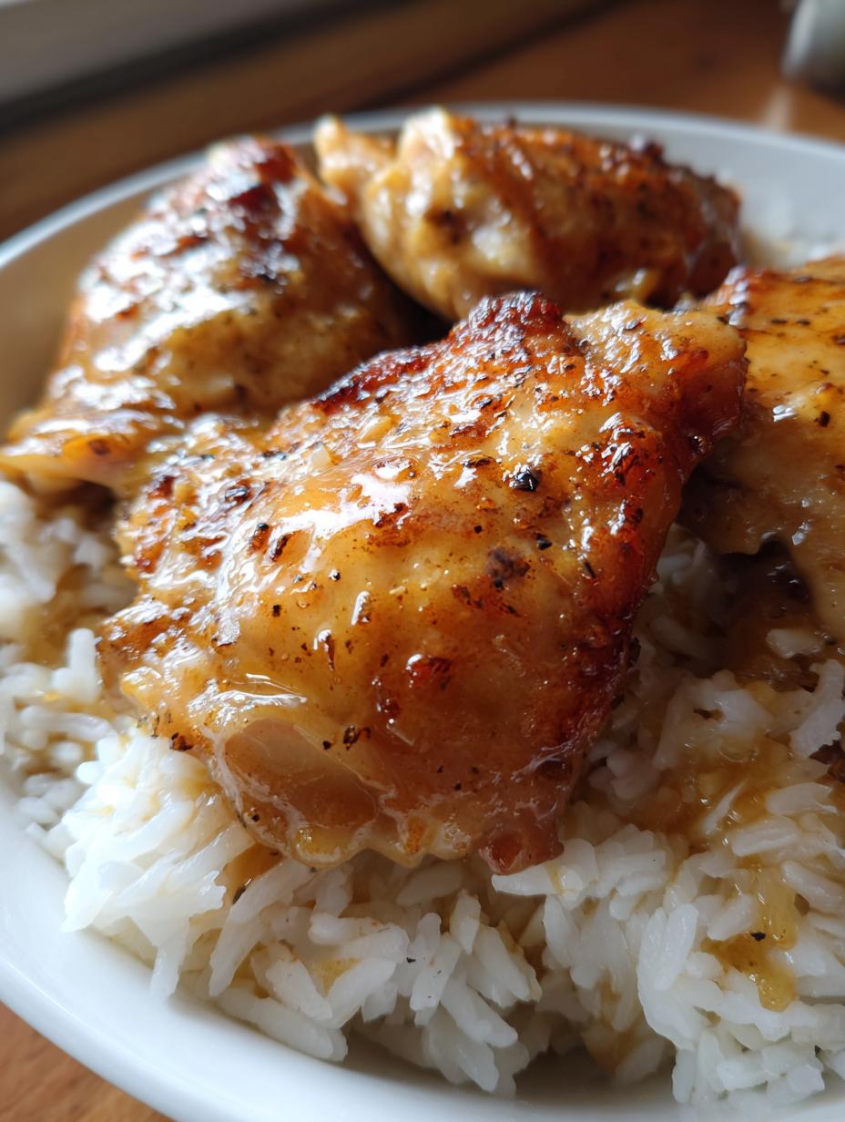 Smothered Chicken and Rice Recipe - detail 1