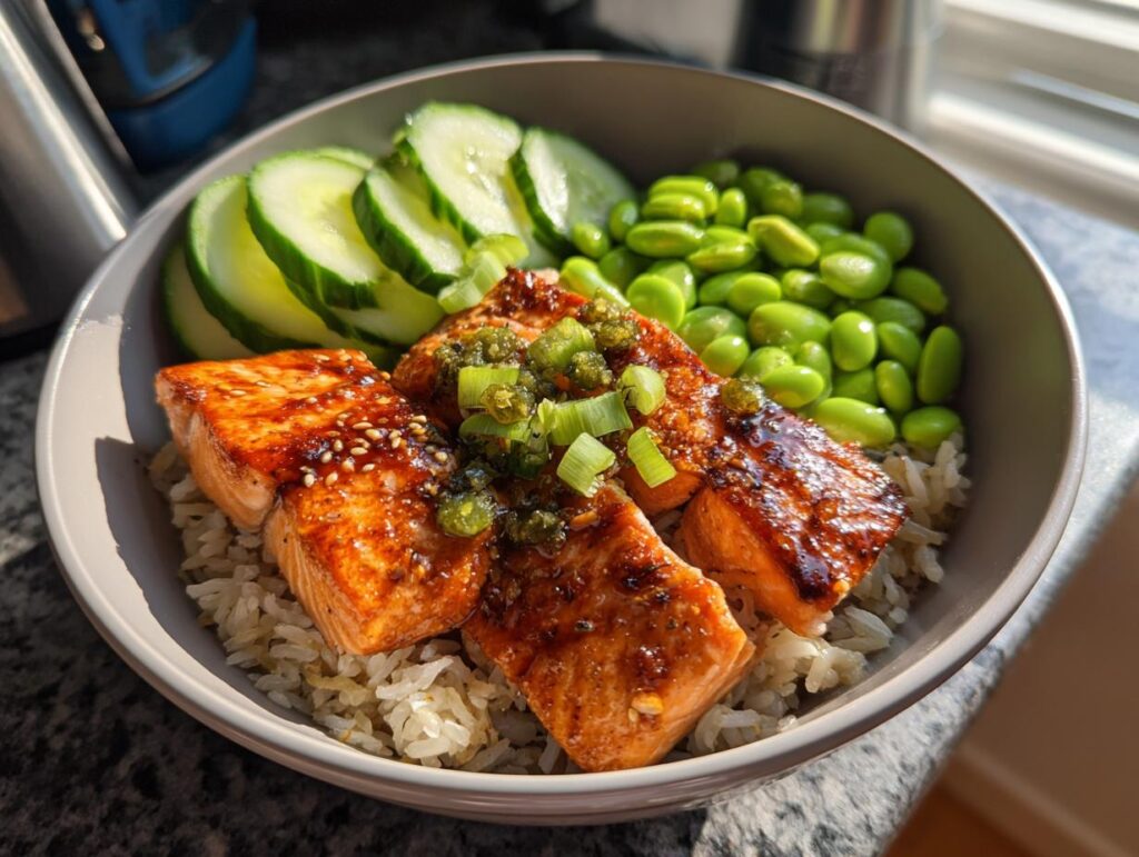 Spicy Salmon Bowl Recipe