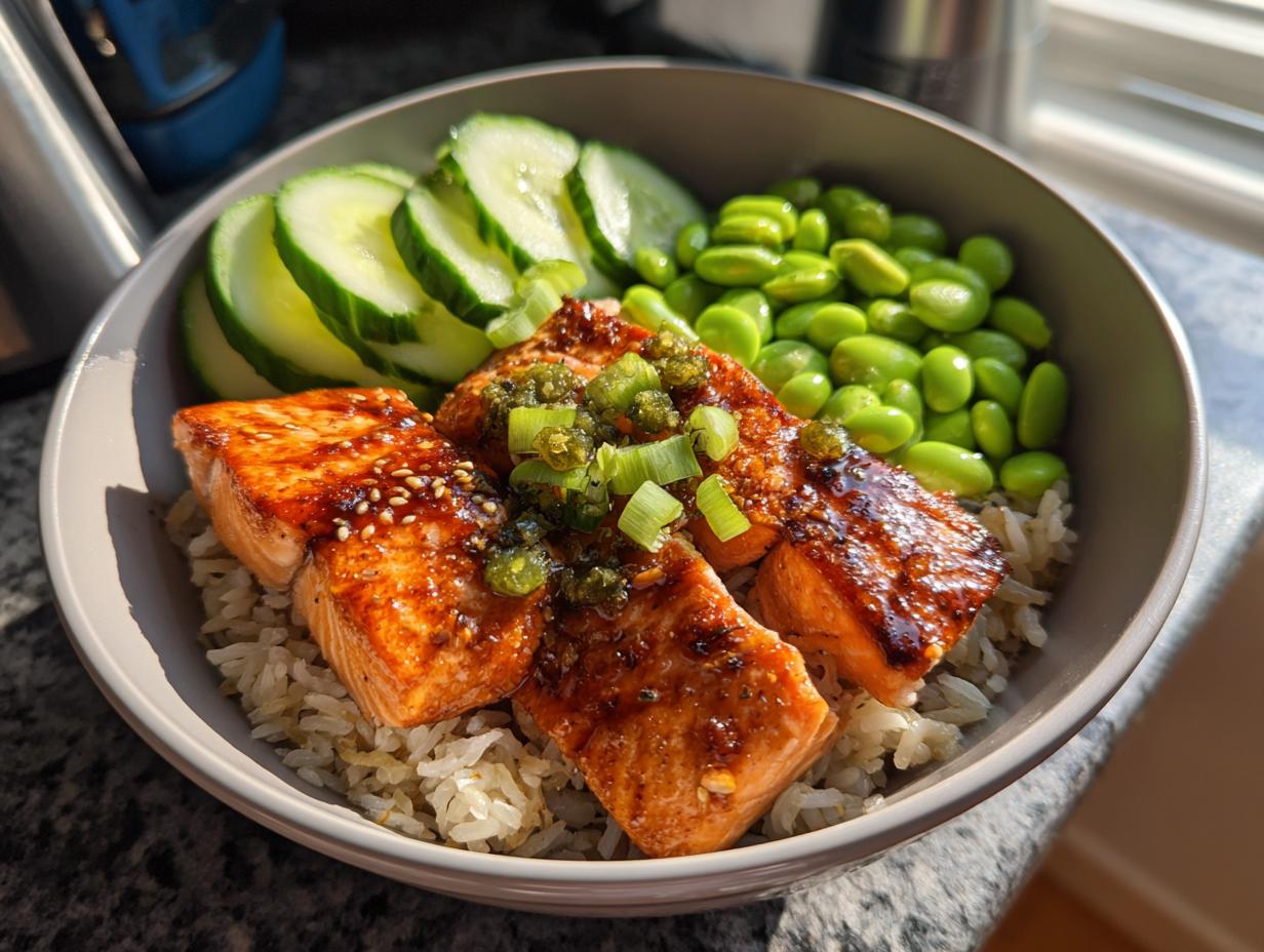 Spicy Salmon Bowl Recipe