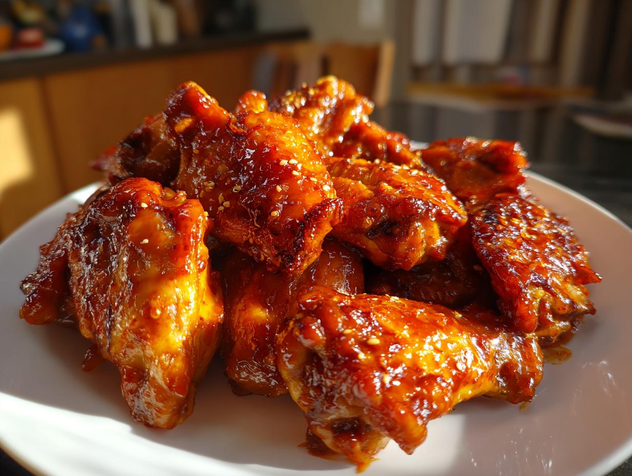 Sticky Honey Gochujang Chicken