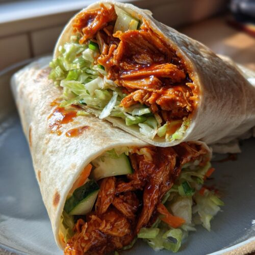 Sweet Chili Chicken Wraps Recipe