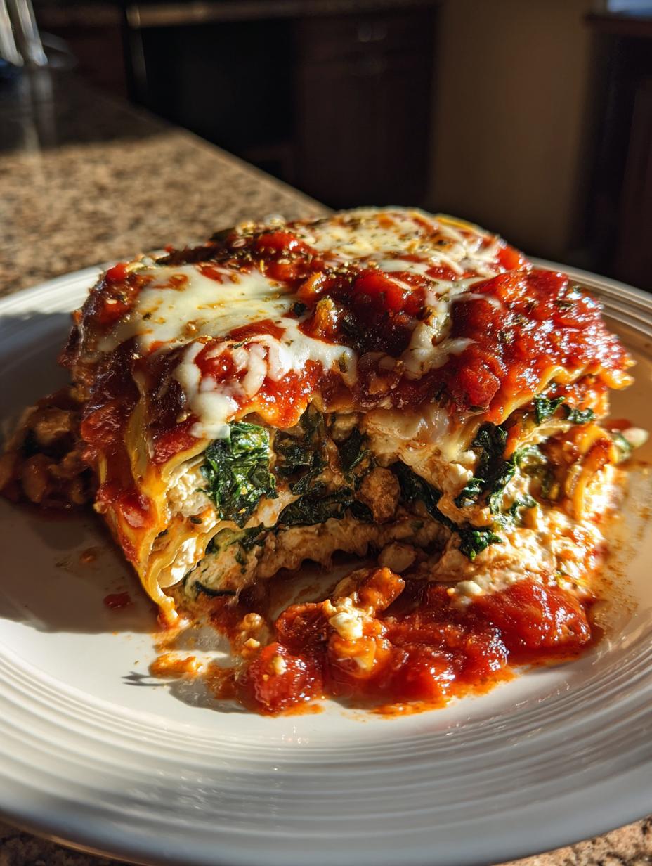 Vegetable Lasagna - detail 1