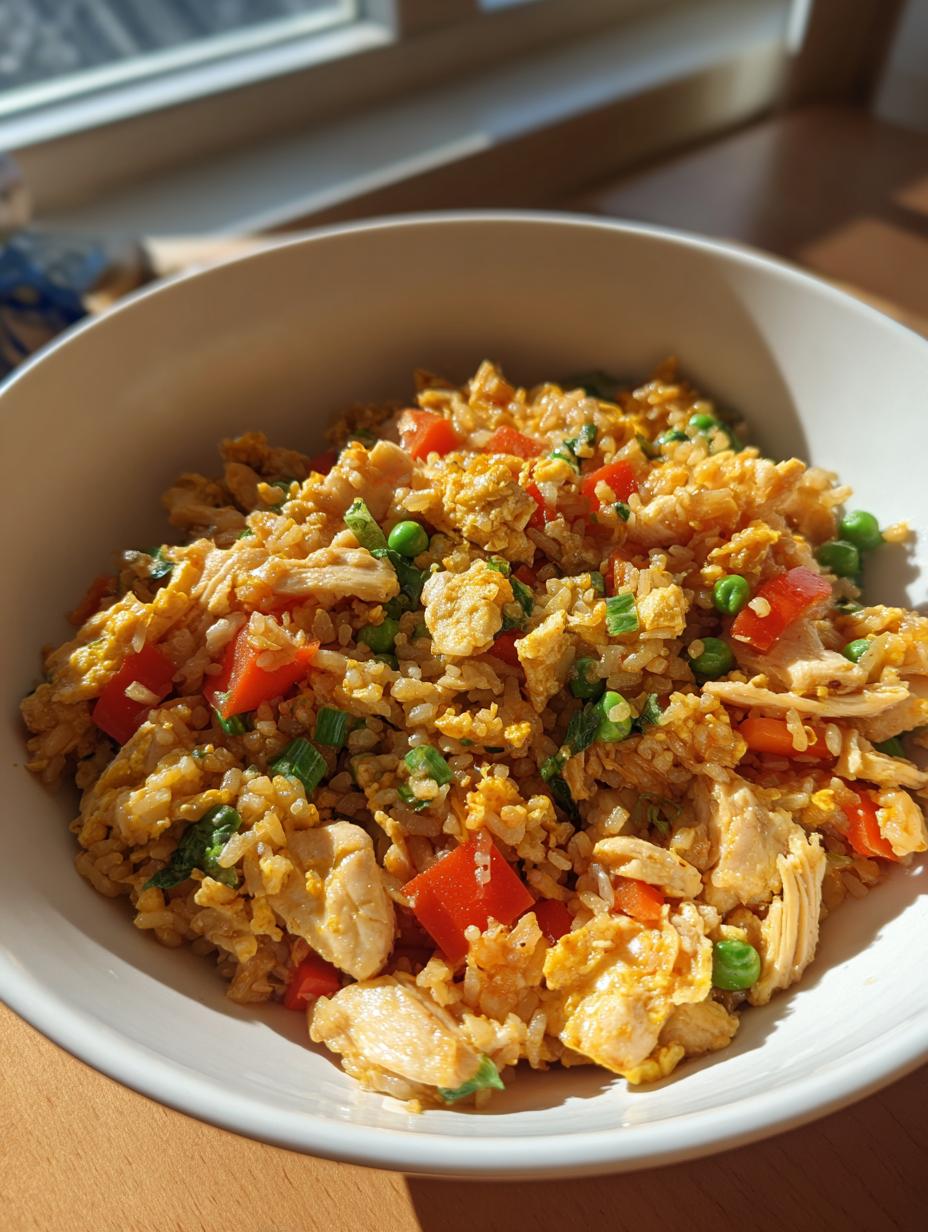 Asian Chicken Fried Rice - detail 1