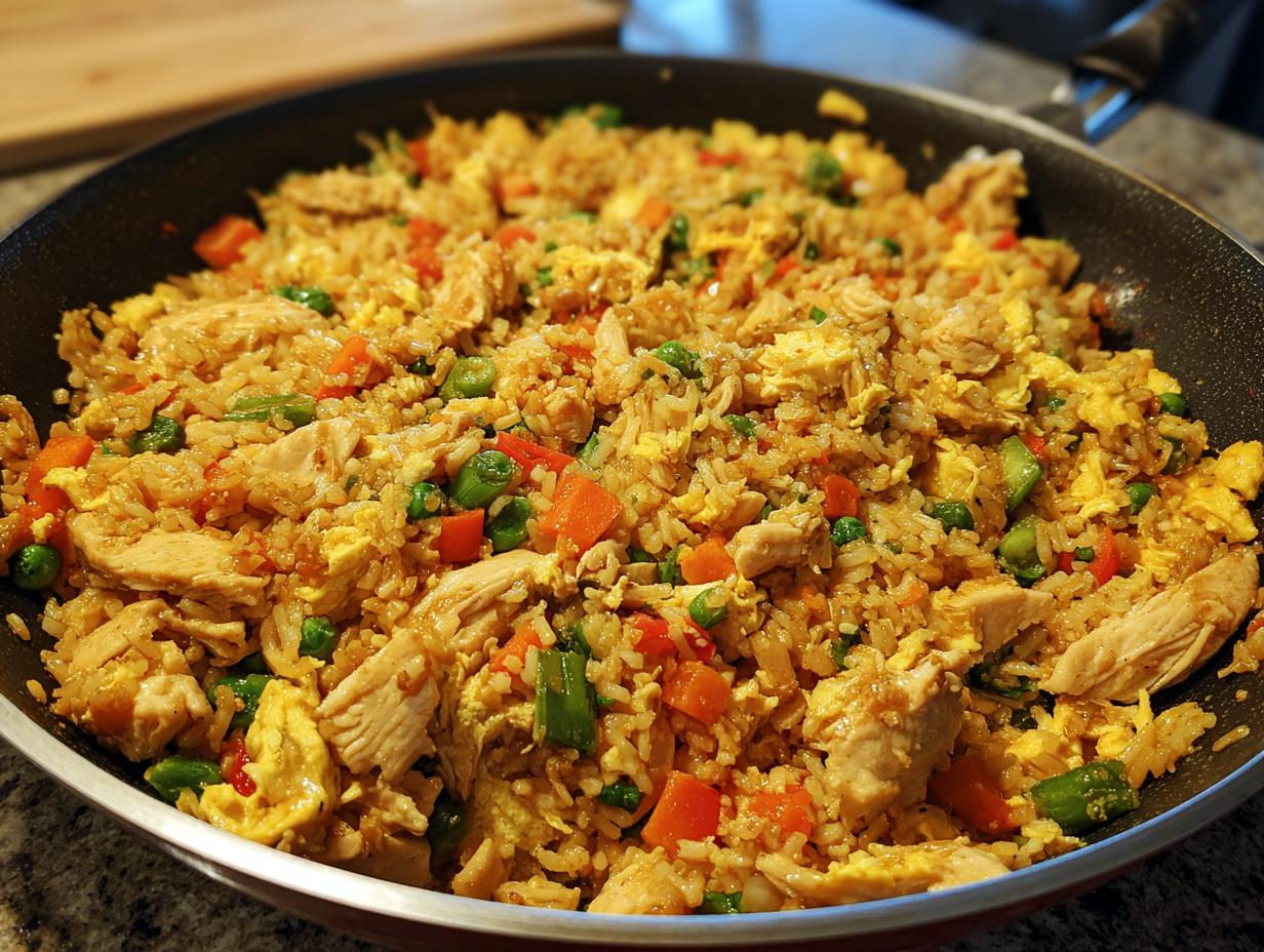 Asian Chicken Fried Rice