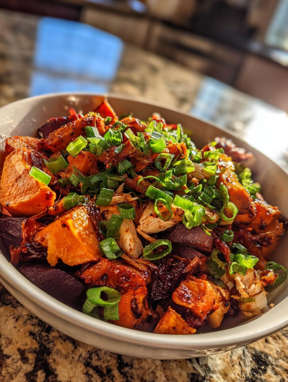 BBQ Chicken Sweet Potato Bowl - detail 1