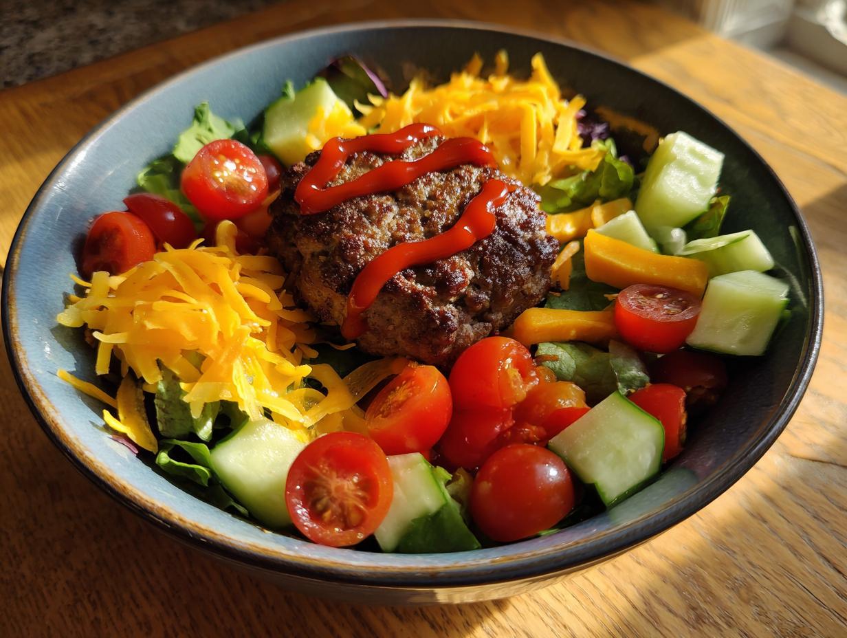Bold Burger Bowls