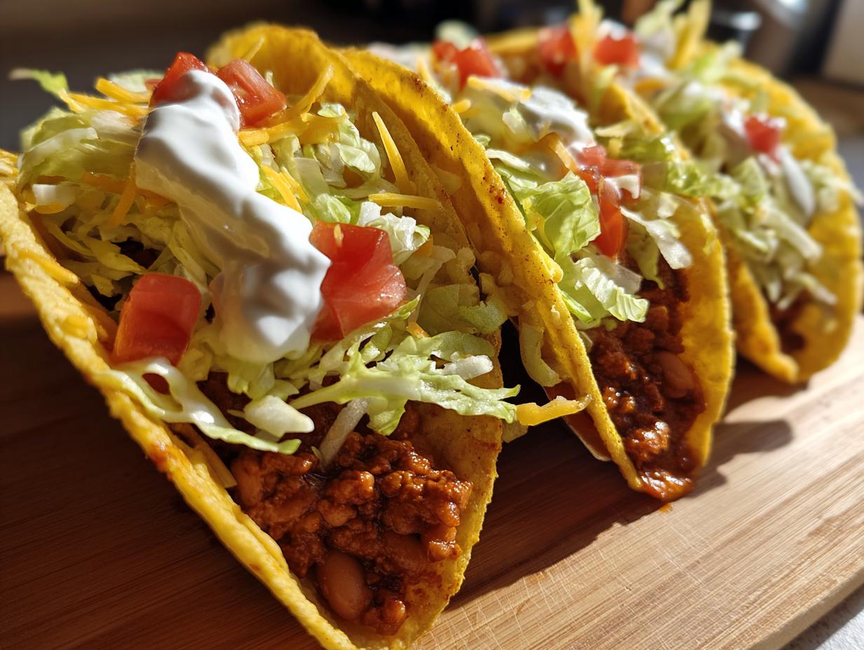 Buffalo White Bean Tacos