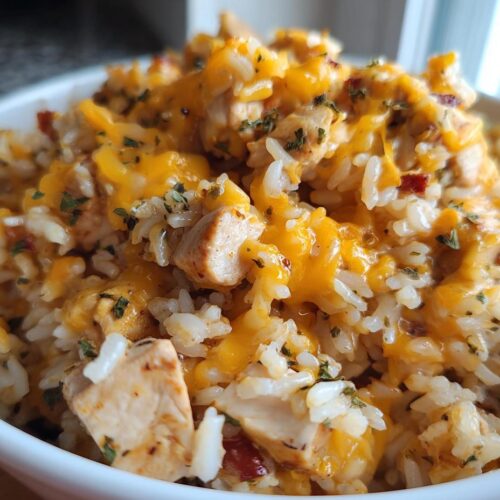 Cheesy Southwest Chicken and Rice