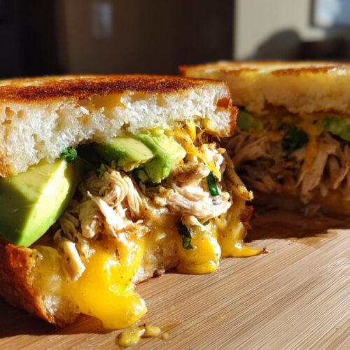 Chicken Avocado Melt Sandwich