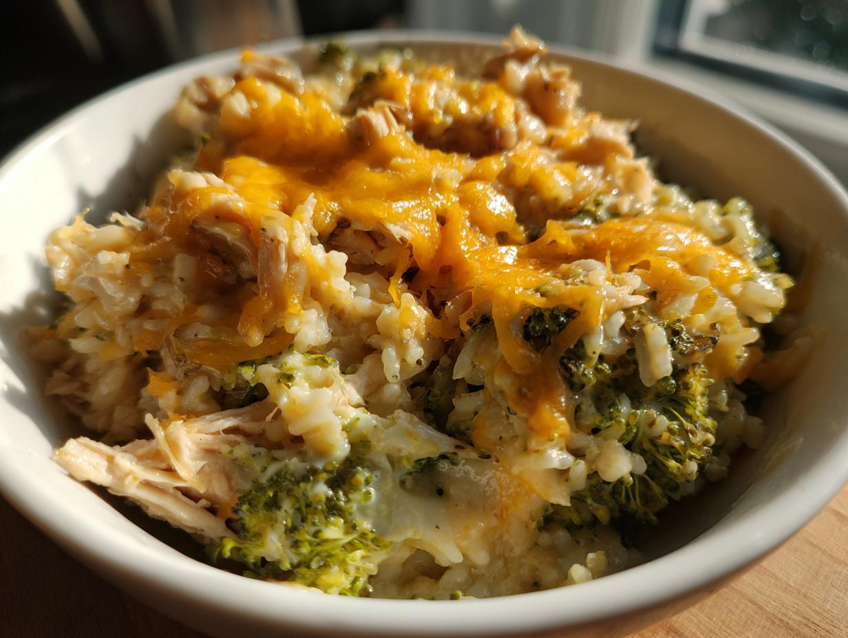 Chicken Broccoli Rice Casserole