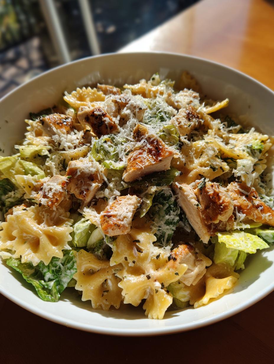Chicken Caesar Pasta Salad - detail 1