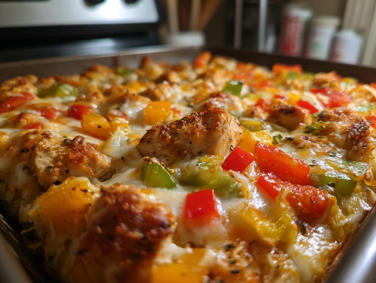 Chicken Fajita Bake