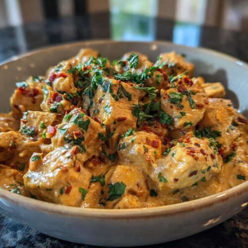 Chicken Peanut Bowl