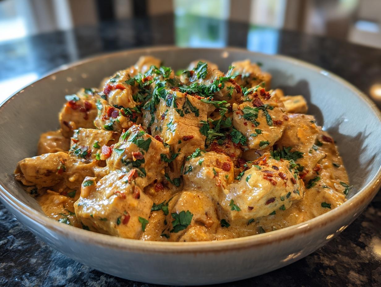 Chicken Peanut Bowl