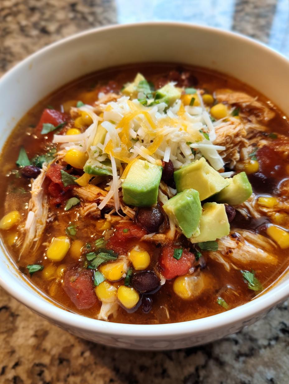 Chicken Taco Soup - detail 1