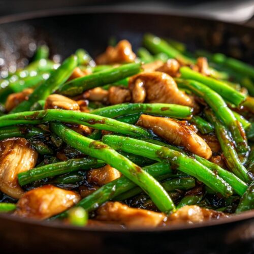 Chicken and Green Bean Stir Fry