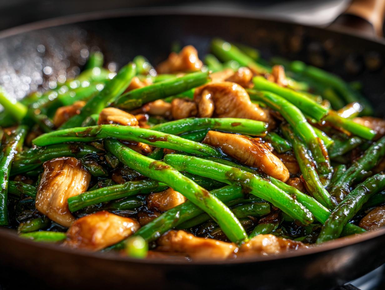 Chicken and Green Bean Stir Fry