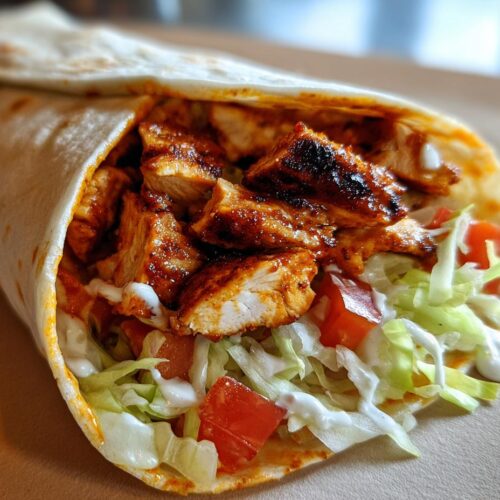 Chipotle Ranch Grilled Chicken Burrito