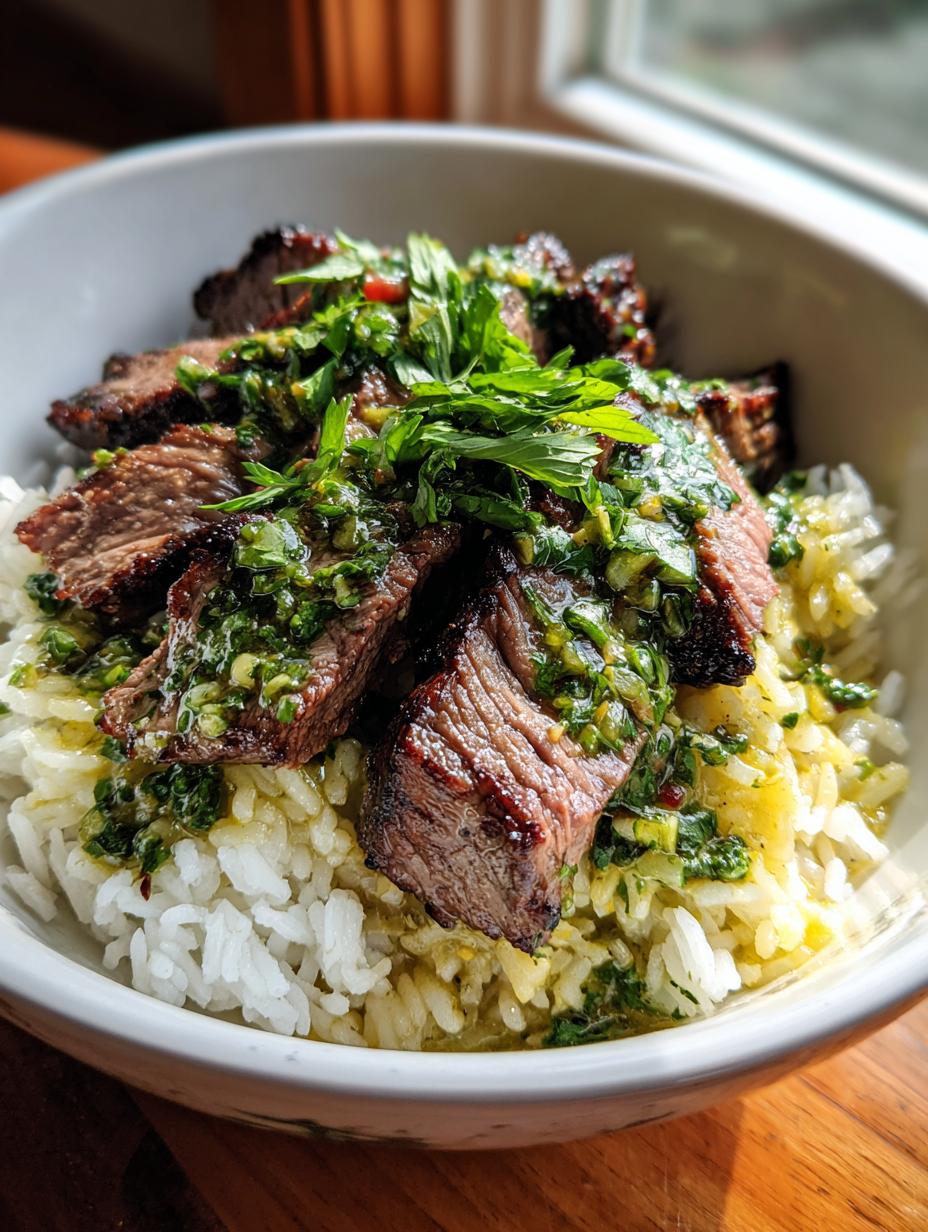 Cilantro Lime Steak Bowls - detail 1
