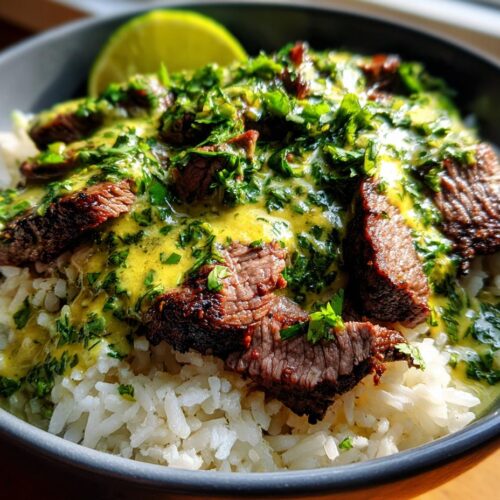 Cilantro Lime Steak Bowls