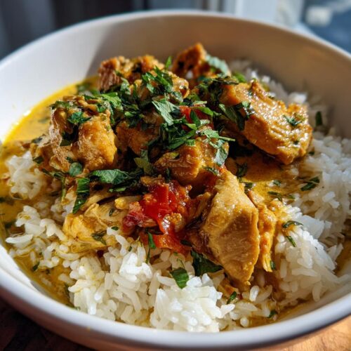 Coconut Chicken Rice Bowl