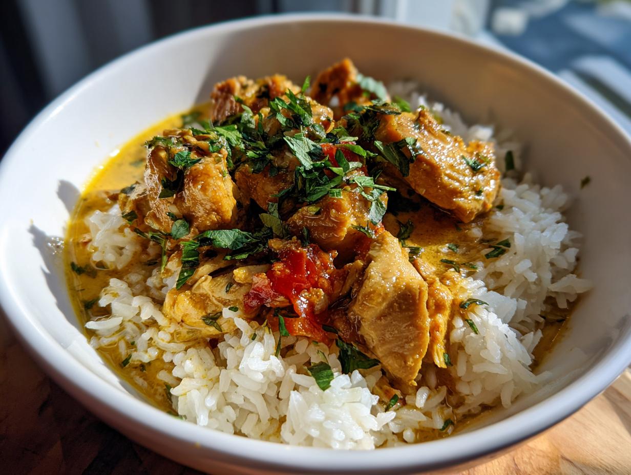 Coconut Chicken Rice Bowl
