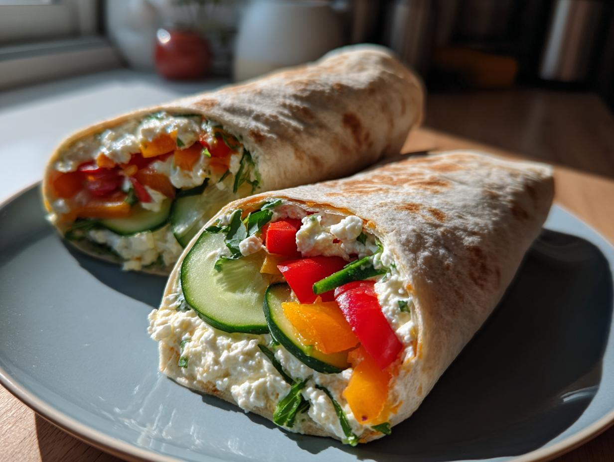 Cottage Cheese Wraps