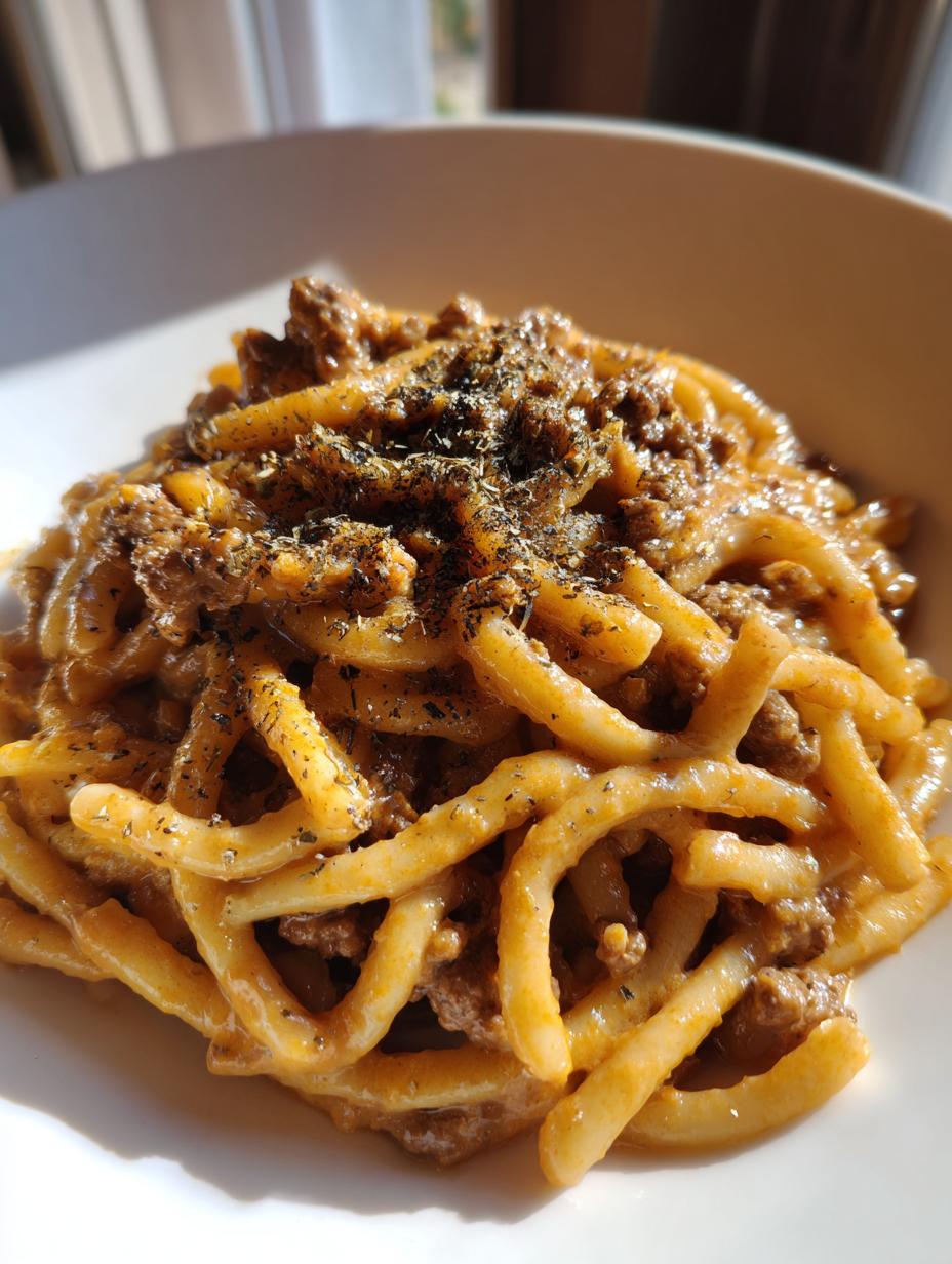 Creamy Beef Pasta - detail 1