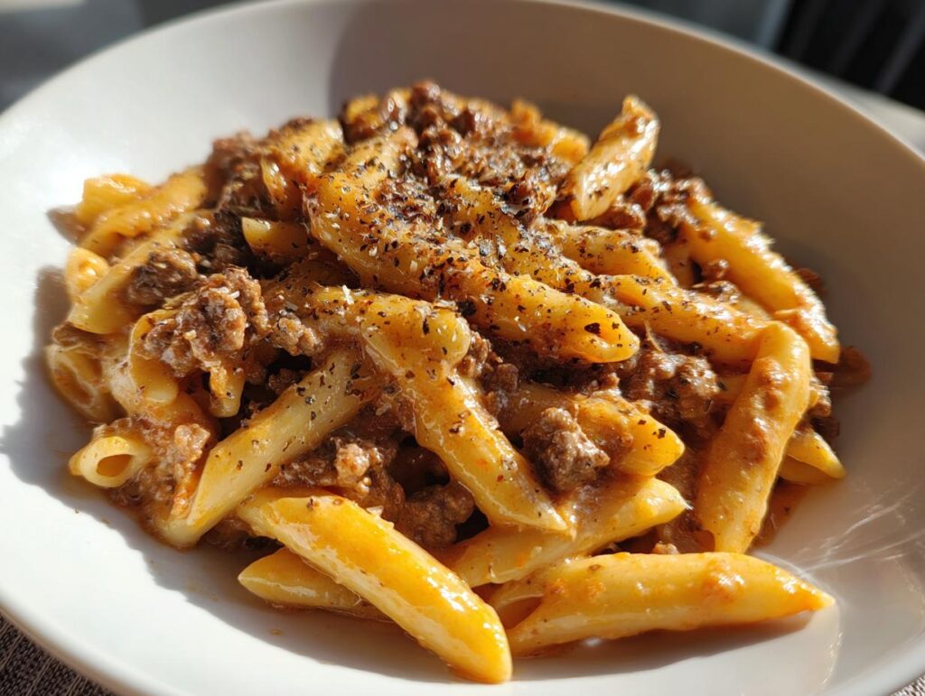 Creamy Beef Pasta