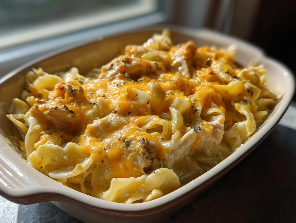 Creamy Chicken Noodle Casserole