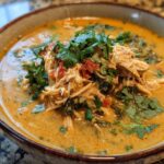 Creamy Chicken Poblano Soup