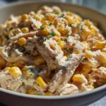Creamy High Protein Chicken Street Corn Salad