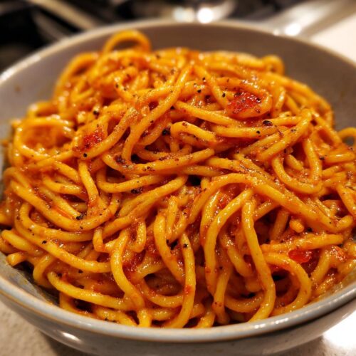 Creamy Roasted Red Pepper Pasta