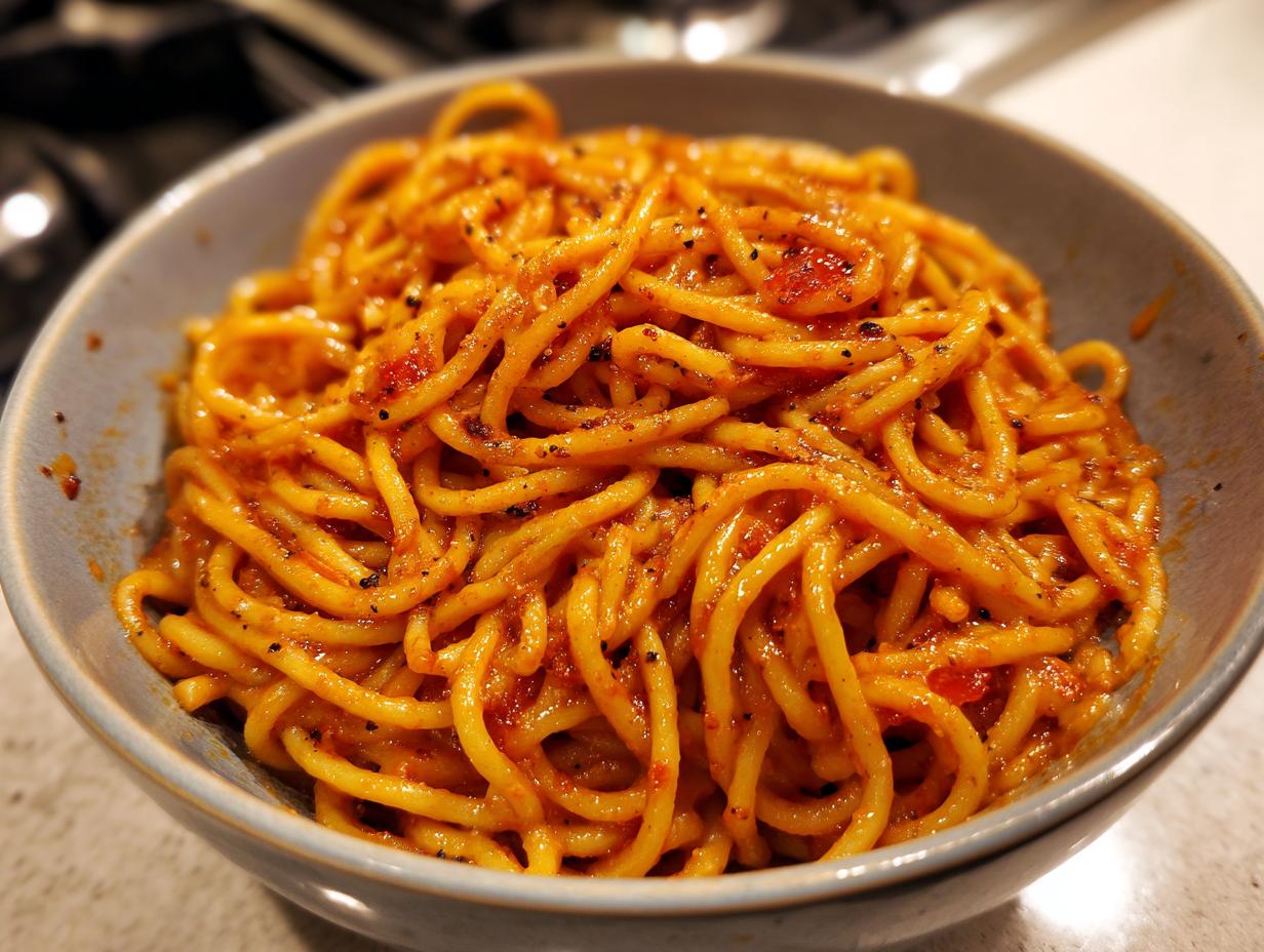 Creamy Roasted Red Pepper Pasta