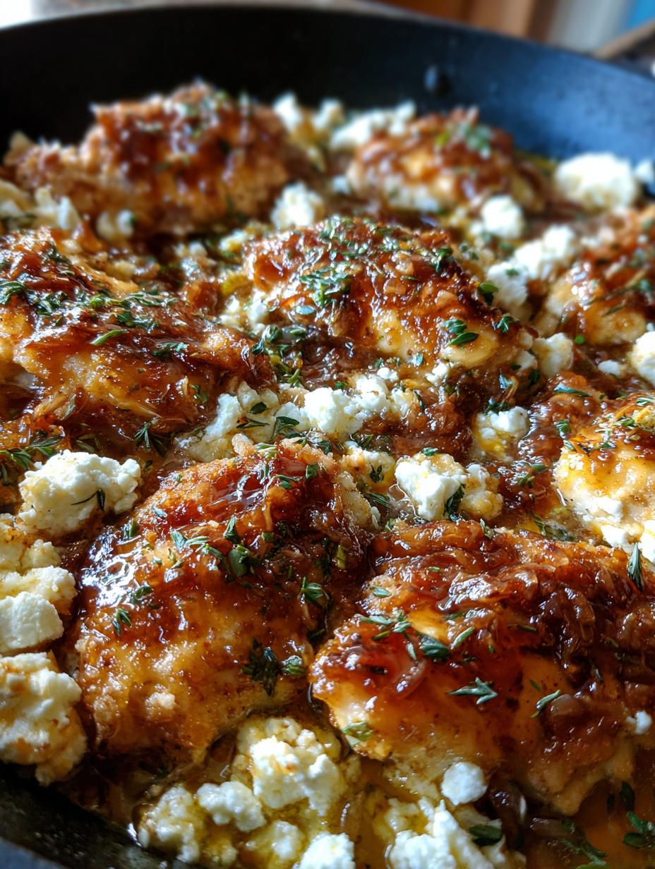 Easy Hot Honey Feta Chicken - detail 1