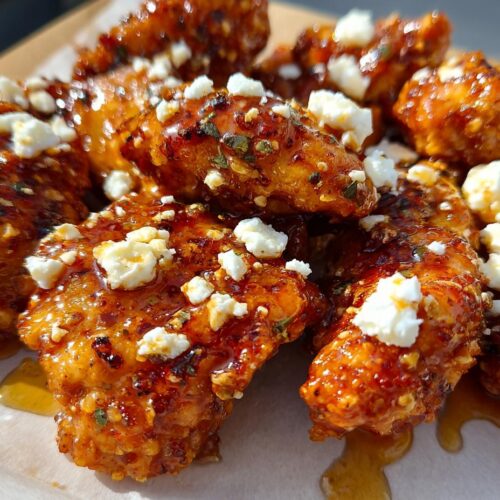 Easy Hot Honey Feta Chicken