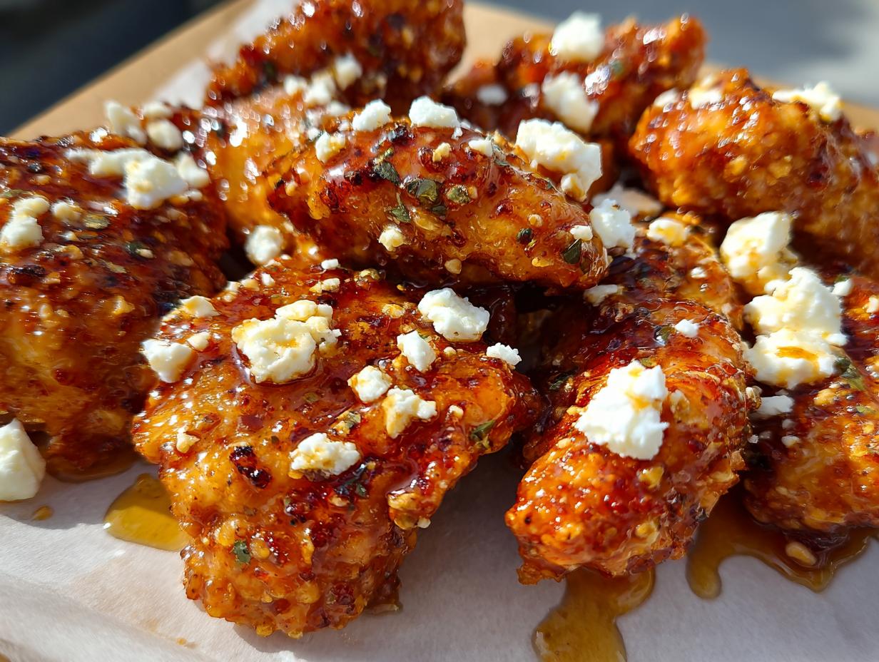 Easy Hot Honey Feta Chicken