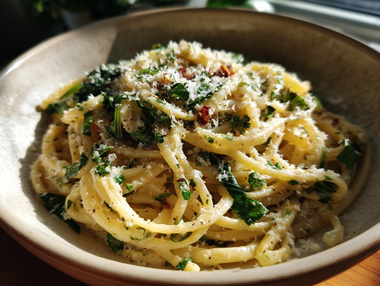 Garlic Parmesan Pasta Bowls