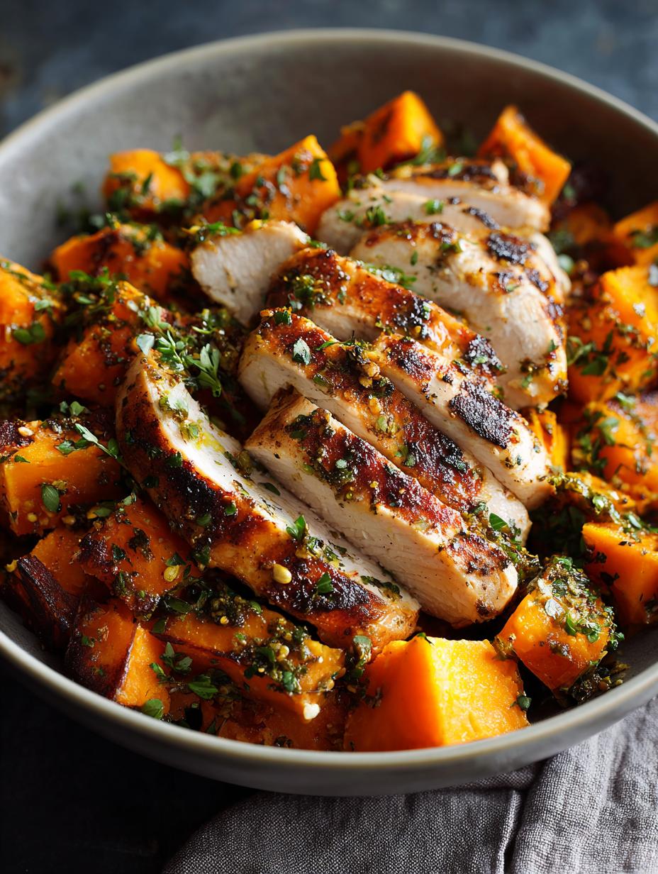 Grilled Herb Chicken Bowl with Sweet Potato - detail 1