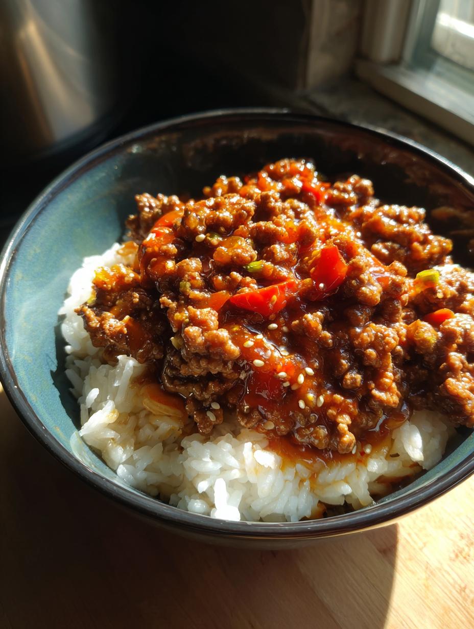 Ground Beef Hot Honey Bowl - detail 1