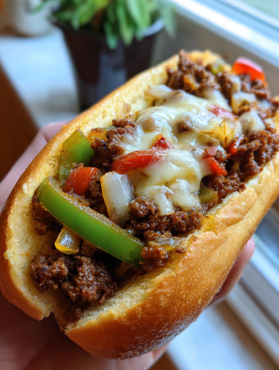 Ground Beef Philly Cheesesteak - detail 1