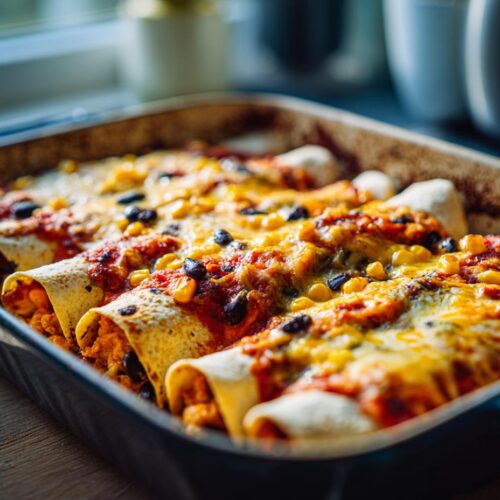 Healthy Chicken Enchiladas