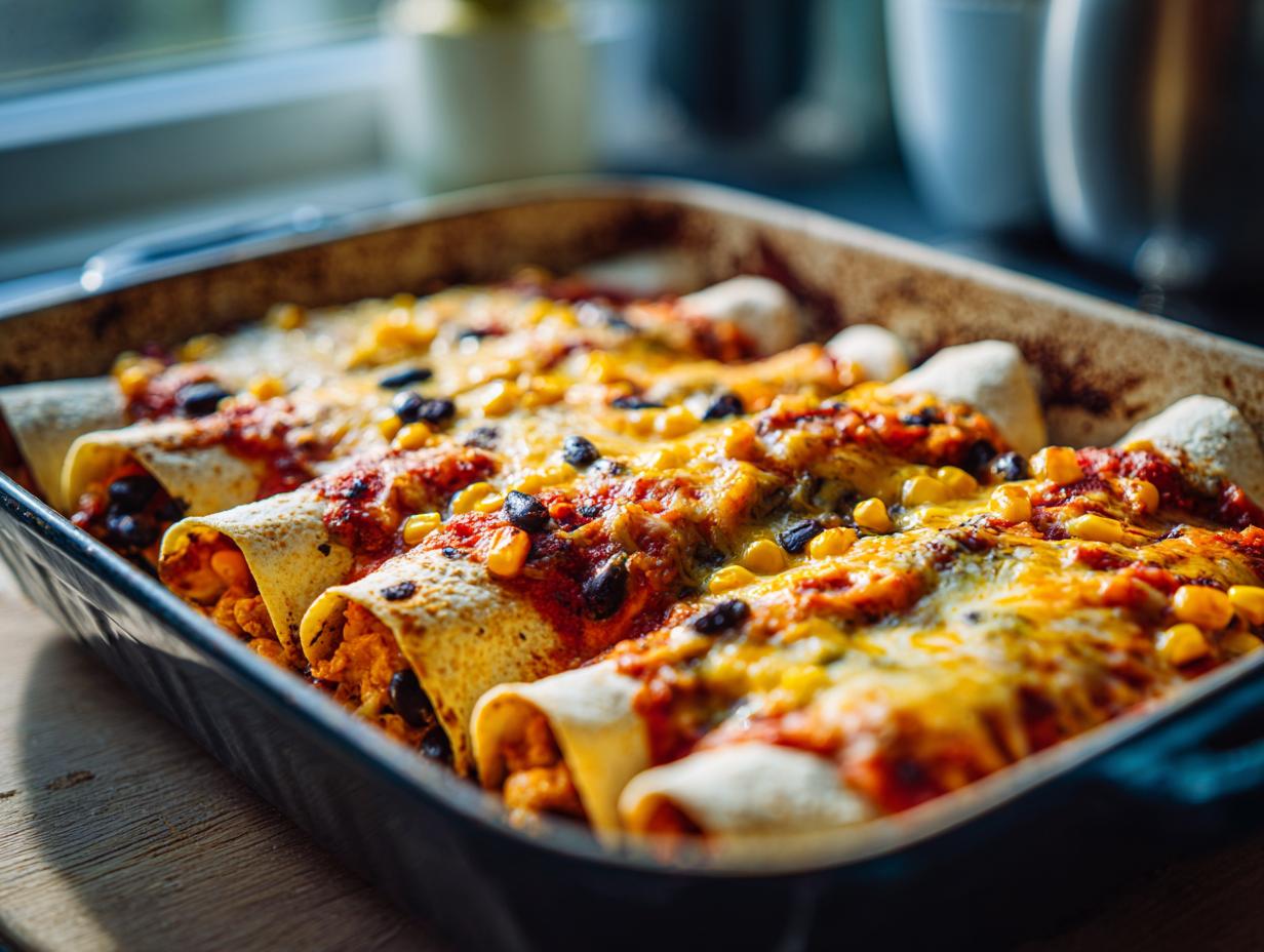 Healthy Chicken Enchiladas