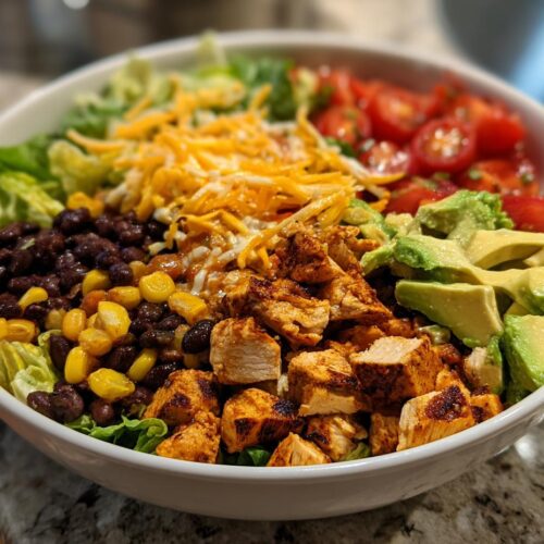 Healthy Chicken Taco Bowls