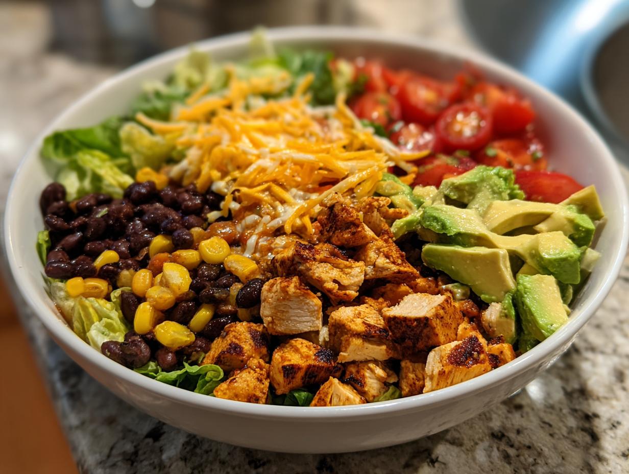 Healthy Chicken Taco Bowls