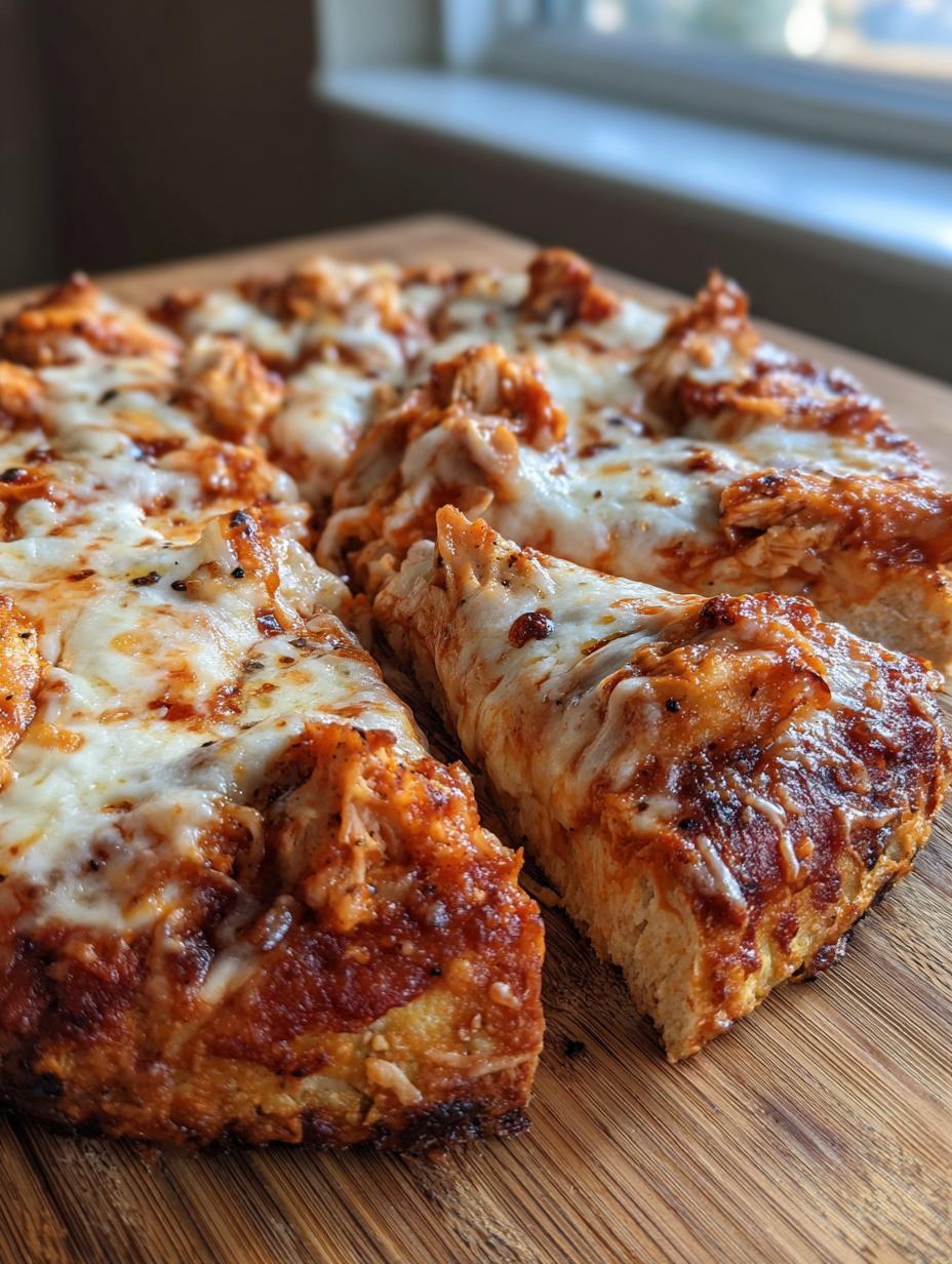 High-Protein Chicken Crust Pizza - detail 1
