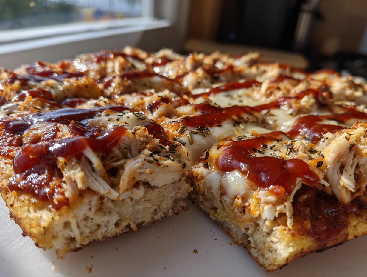 High-Protein Chicken Crust Pizza
